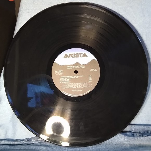 Thompson Twins Here's To Future Days 1985 Vinyl Record - Picture 3 of 4